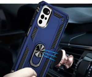 RING Ochranný obal pre Motorola Moto G22 modrý