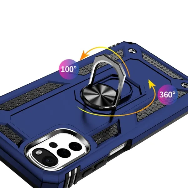RING Ochranný obal pre Motorola Moto G22 modrý