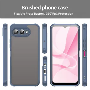 FROST Ochranný kryt pre T Phone 3 šedý-modrý