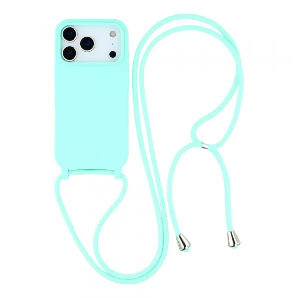 ROPE Kryt so šnúrkou Apple iPhone 17 Pro Max mentolový