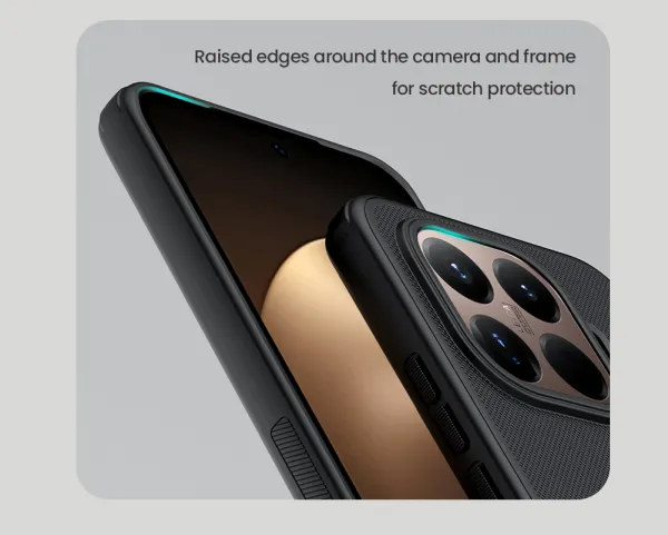 NILLKIN FROSTED MAGSAFE Ochranný kryt pre Xiaomi 15T Pro čierny