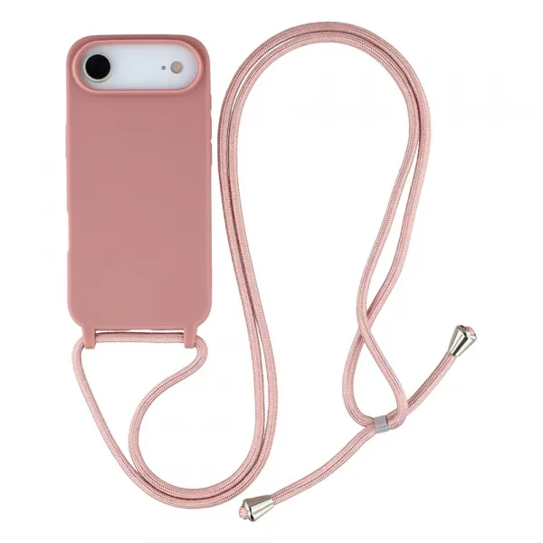 ROPE Kryt so šnúrkou Apple iPhone Air ružový