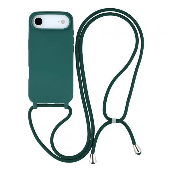 ROPE Kryt so šnúrkou Apple iPhone Air tmavozelený