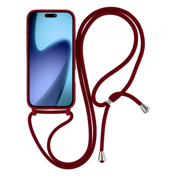 ROPE Kryt so šnúrkou Apple iPhone Air bordový