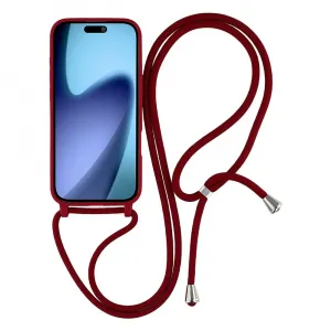 ROPE Kryt so šnúrkou Apple iPhone Air bordový