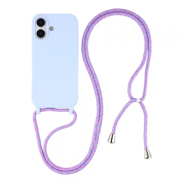 ROPE Kryt so šnúrkou Apple iPhone 17 fialový