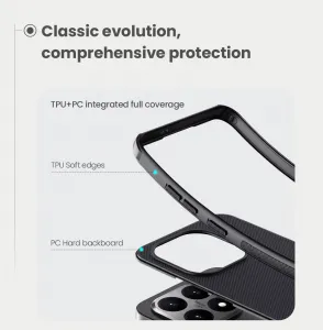 NILLKIN FROSTED MAGSAFE Ochranný kryt pre Xiaomi 15T čierny