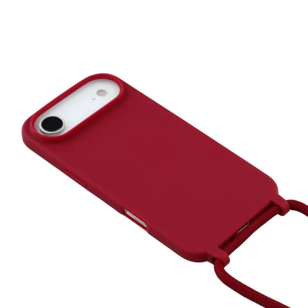 ROPE Kryt so šnúrkou Apple iPhone Air bordový