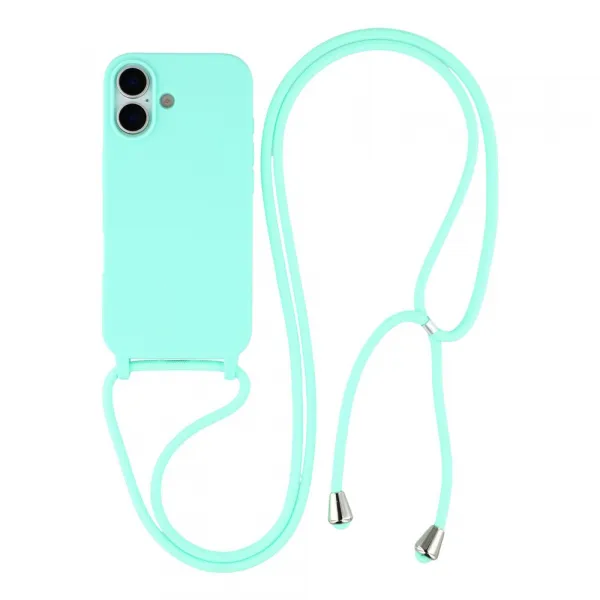 ROPE Kryt so šnúrkou Apple iPhone 17 mentolový