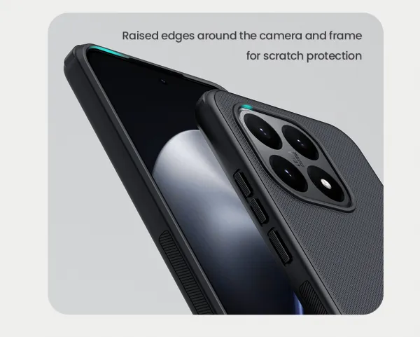 NILLKIN FROSTED MAGSAFE Ochranný kryt pre Xiaomi 15T čierny