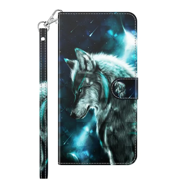 ART Peňaženkový kryt Motorola Moto G22 WOLF