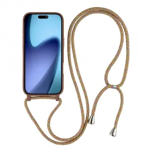 ROPE Kryt so šnúrkou Apple iPhone Air hnedý