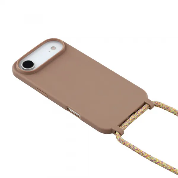 ROPE Kryt so šnúrkou Apple iPhone Air hnedý