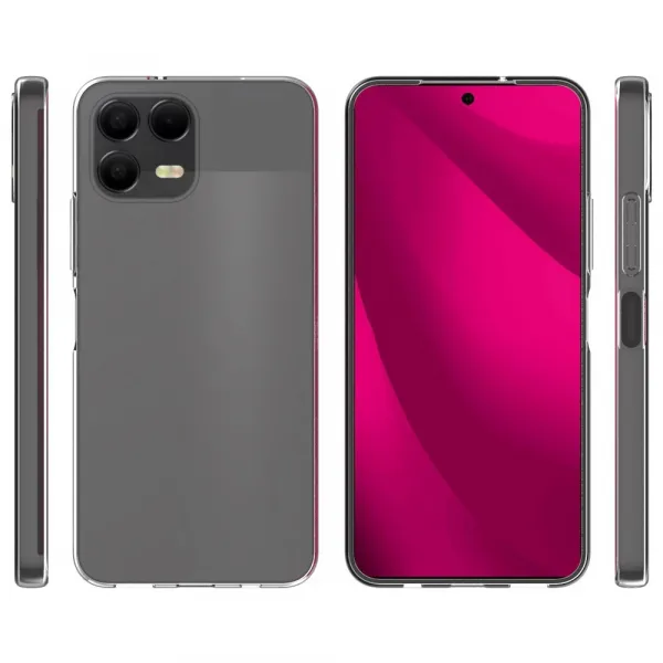 TPU Ochranný kryt pre T Phone 3 Pro priehľadný