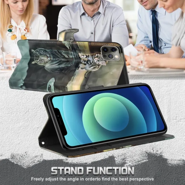 ART Peňaženkový kryt Motorola Moto G22 CAT TIGER
