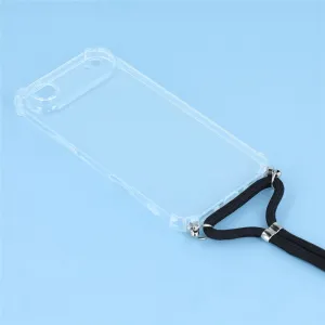 TRANSPARENT ROPE Kryt so šnúrkou Apple iPhone Air priehľadný
