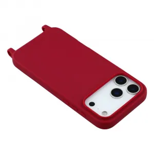 ROPE Kryt so šnúrkou Apple iPhone 17 Pro bordový