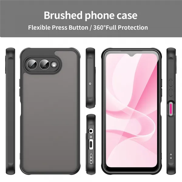 FROST Ochranný kryt pre T Phone 3 čierny-šedý
