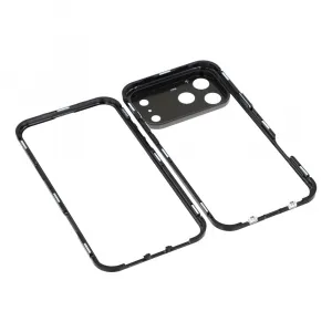 Magnetický kryt 360 pre Apple iPhone 17 Pro Max čierny