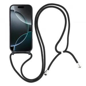ROPE Kryt so šnúrkou Apple iPhone 17 Pro Max čierny