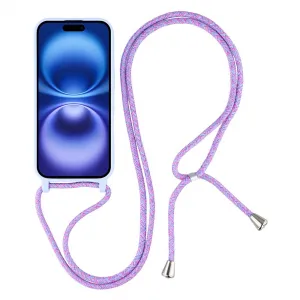 ROPE Kryt so šnúrkou Apple iPhone 17 fialový
