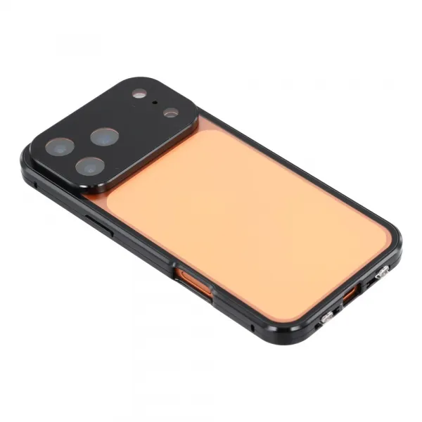Magnetický kryt 360 pre Apple iPhone 17 Pro Max čierny