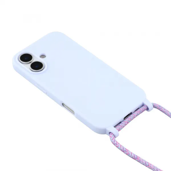 ROPE Kryt so šnúrkou Apple iPhone 17 fialový