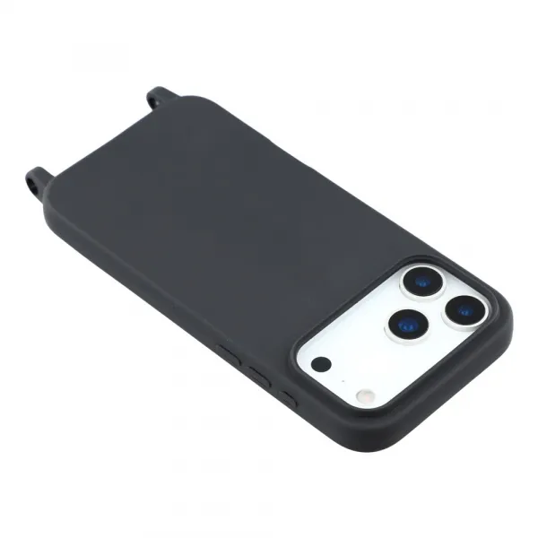 ROPE Kryt so šnúrkou Apple iPhone 17 Pro Max čierny