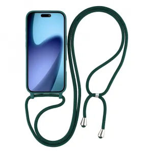 ROPE Kryt so šnúrkou Apple iPhone Air tmavozelený