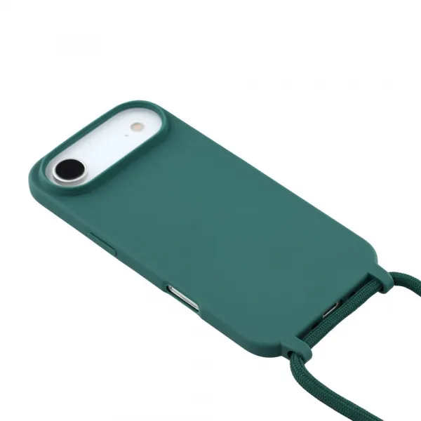 ROPE Kryt so šnúrkou Apple iPhone Air tmavozelený