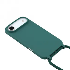 ROPE Kryt so šnúrkou Apple iPhone Air tmavozelený