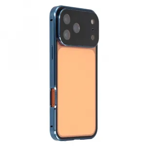Magnetický kryt 360 pre Apple iPhone 17 Pro Max modrý