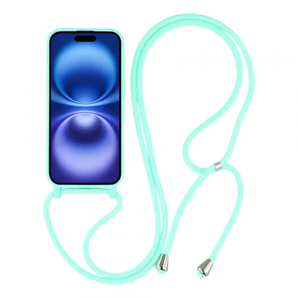 ROPE Kryt so šnúrkou Apple iPhone 17 mentolový
