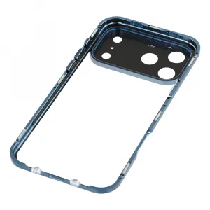 Magnetický kryt 360 pre Apple iPhone 17 Pro Max modrý