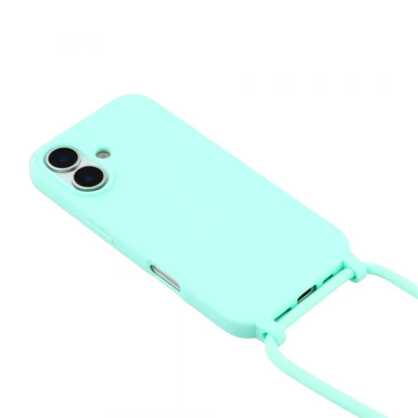ROPE Kryt so šnúrkou Apple iPhone 17 mentolový