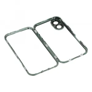 Magnetický kryt 360 pre Apple iPhone 17 zelený