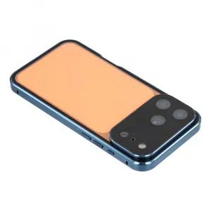Magnetický kryt 360 pre Apple iPhone 17 Pro Max modrý