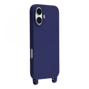 ROPE Kryt so šnúrkou Apple iPhone 17 tmavomodrý