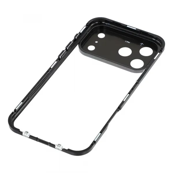 Magnetický kryt 360 pre Apple iPhone 17 Pro Max čierny