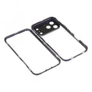 Magnetický kryt 360 pre Apple iPhone 17 Pro Max fialový
