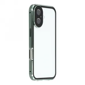Magnetický kryt 360 pre Apple iPhone 17 zelený