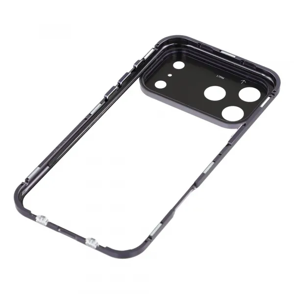 Magnetický kryt 360 pre Apple iPhone 17 Pro Max fialový