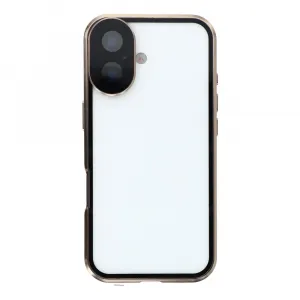 Magnetický kryt 360 pre Apple iPhone 17 zlatý