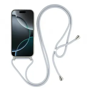 ROPE Kryt so šnúrkou Apple iPhone 17 Pro Max šedý