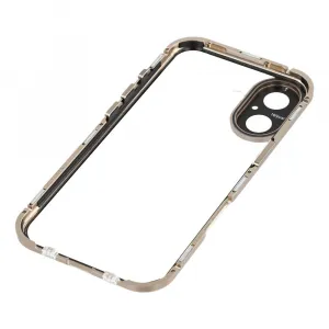 Magnetický kryt 360 pre Apple iPhone 17 zlatý
