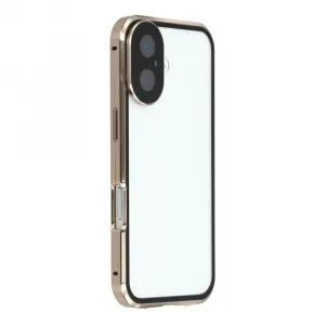 Magnetický kryt 360 pre Apple iPhone 17 zlatý