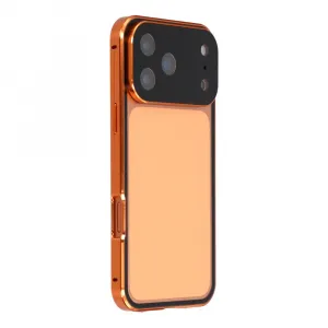 Magnetický kryt 360 pre Apple iPhone 17 Pro oranžový