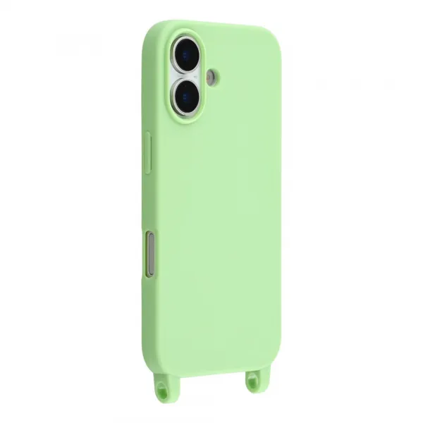 ROPE Kryt so šnúrkou Apple iPhone 17 svetlozelený