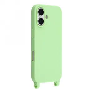 ROPE Kryt so šnúrkou Apple iPhone 17 svetlozelený