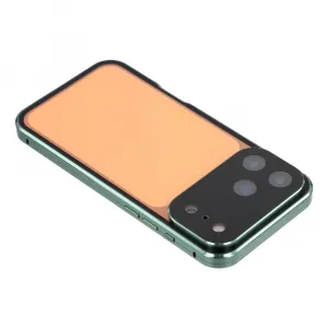 Magnetický kryt 360 pre Apple iPhone 17 Pro zelený